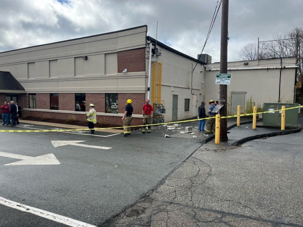 Dumpster Truck Hits Pawtucket Medical Office, Causes Partial Collapse