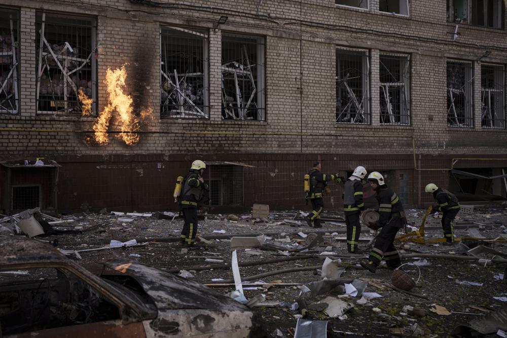 Russia Renews Strikes On Ukraine Capital, Hits Other Cities