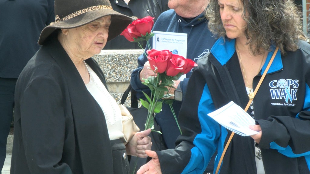 Providence Police Hold Annual Peace Officers Memorial And Wreath Laying Ceremony