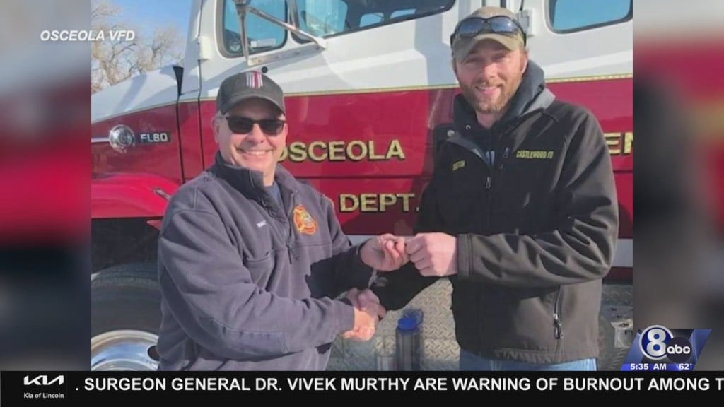 Osceloa Vfd Collecting Donations For Sd Town