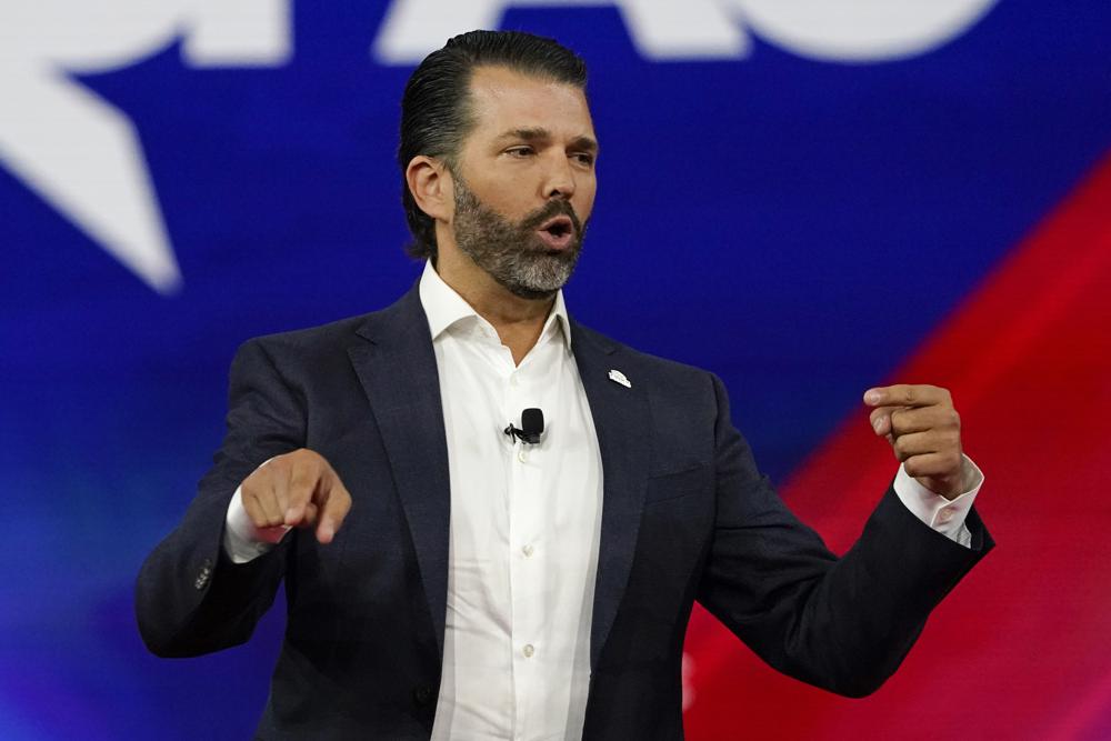 Ap Sources: Donald Trump Jr. Speaks With Jan. 6 Committee