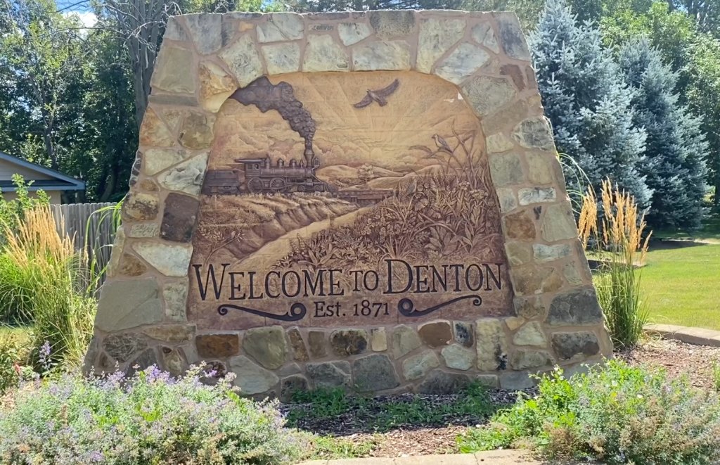 Denton Sign