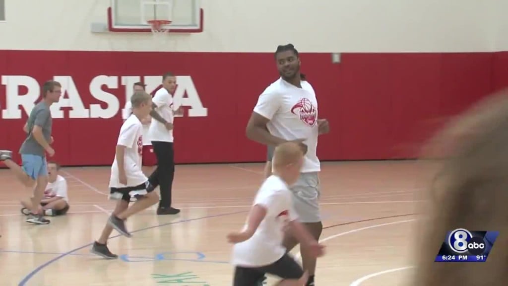 Nebraska Men's Basketball Hosts First "hoops For Huskers" Camp