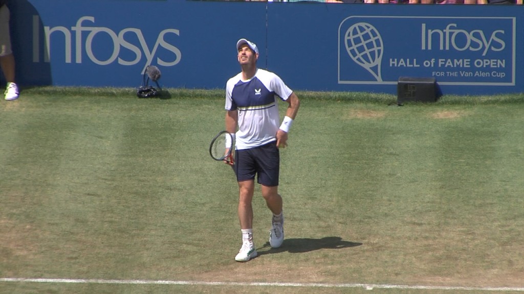 Andy Murray Falls In Hall Of Fame Open Quarterfinals