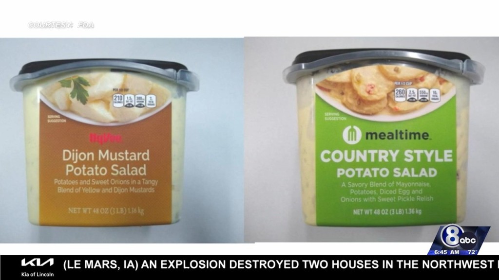 Recall Alert: Potato Salad, Kids' Books And Dressers