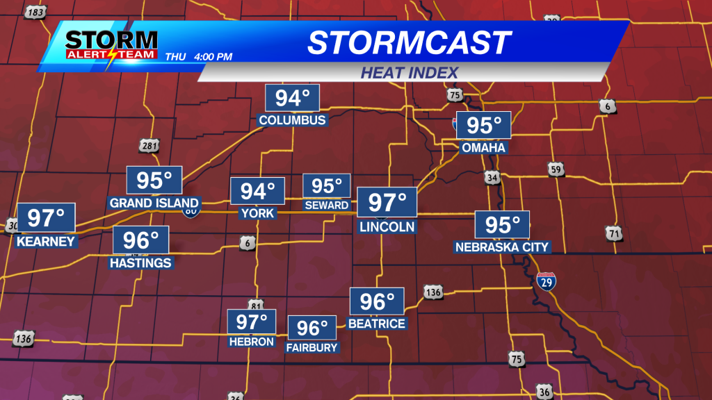 Latest Ndfd Heat Index Am Show