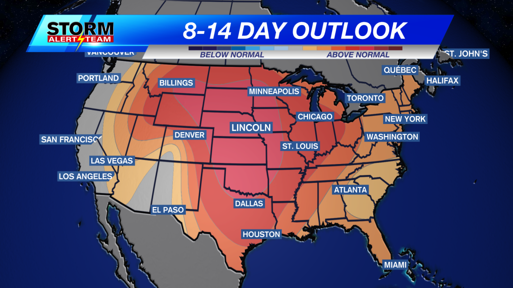 8 14 Day Temperature Outlook