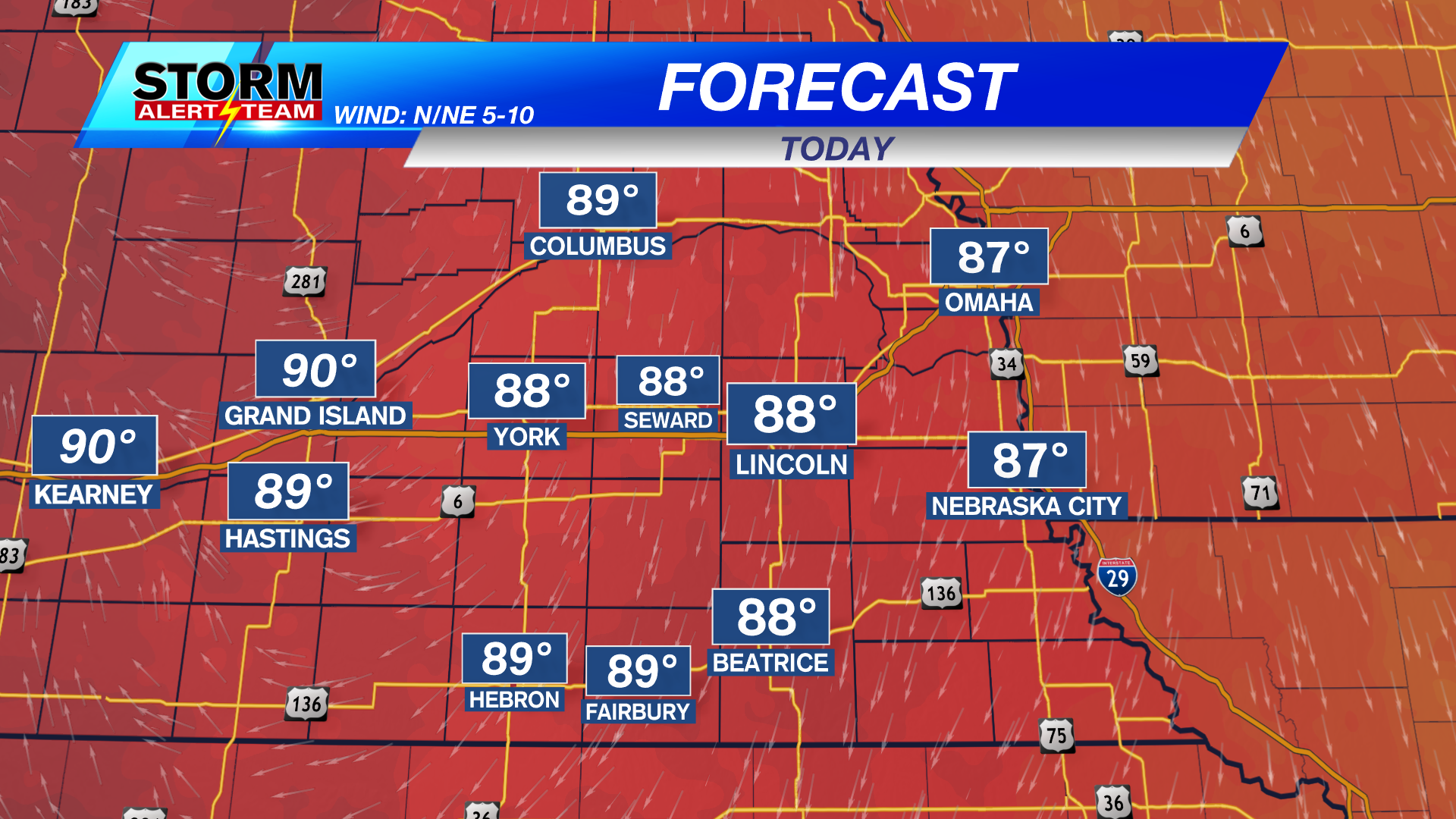 More 90s on the way; Warmest Labor Day in over 20 years