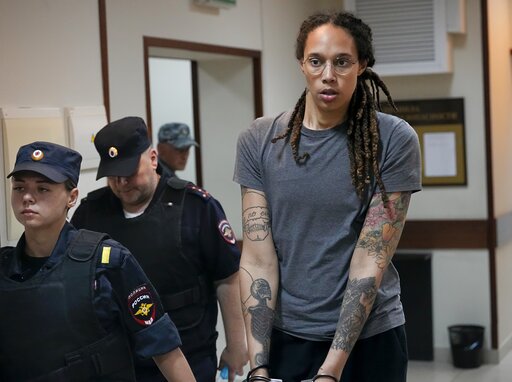Lawyers Appeal Griner’s Russian Prison Sentence