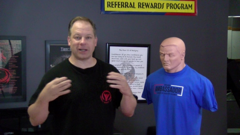 Scott Walls Self Defense Demo Moment