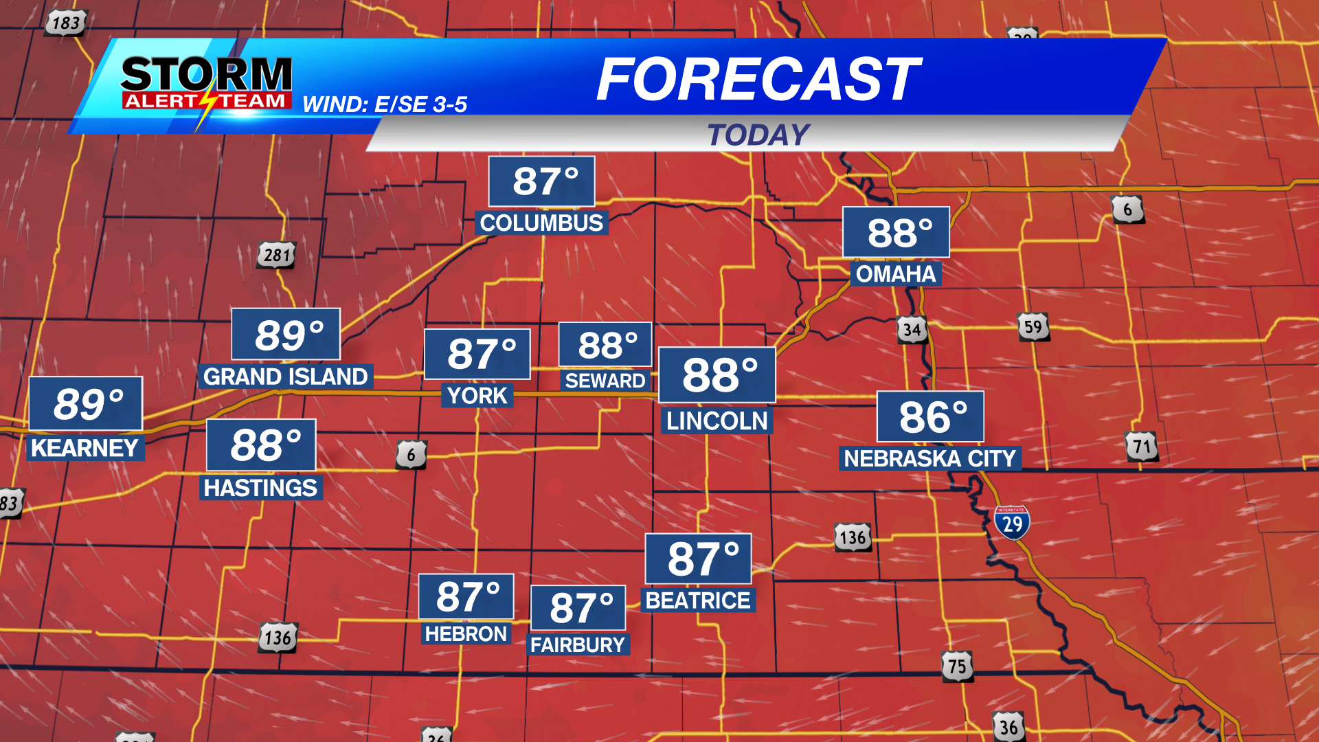 Back to normal Tuesday; Back to the 90°s Wednesday