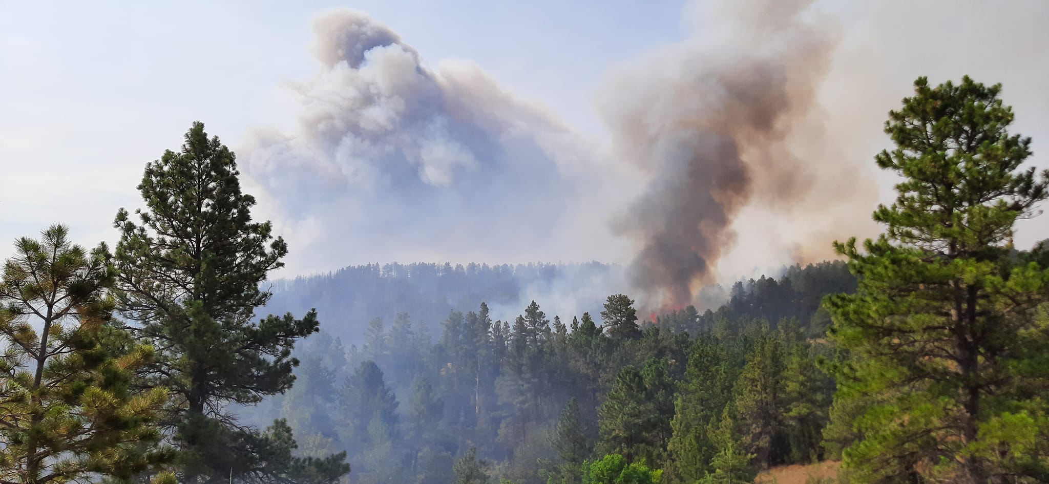 13,000 acre blaze burning near Gering, Nebraska is "nasty country to