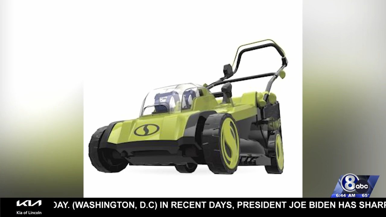 Recall Alert lawn mowers, chairs and infant bath seats