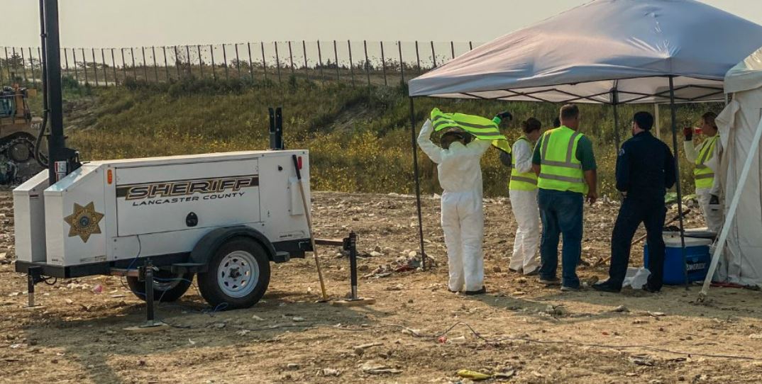Search of Lincoln landfill for homicide evidence comes to an end