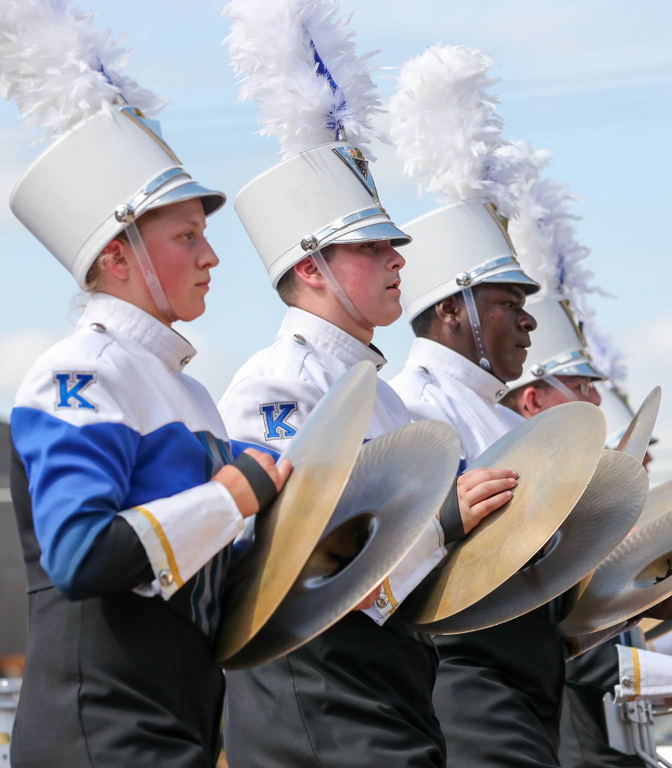 Middle and high school bands perform in the 63rd annual UNK Band Day