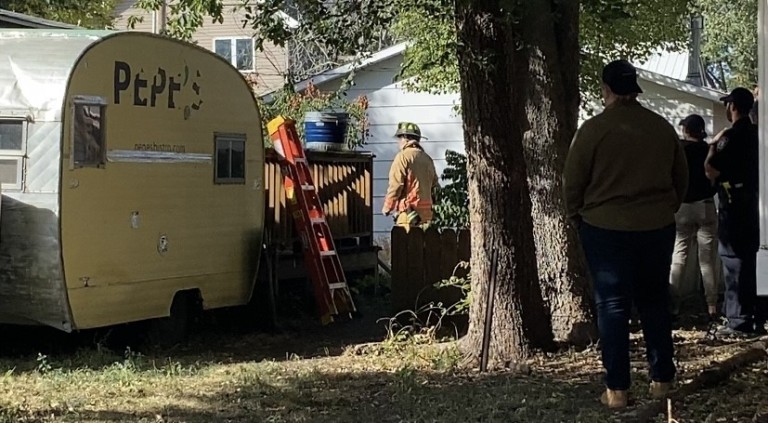 Lincoln porch fire causes $10,000 in damage