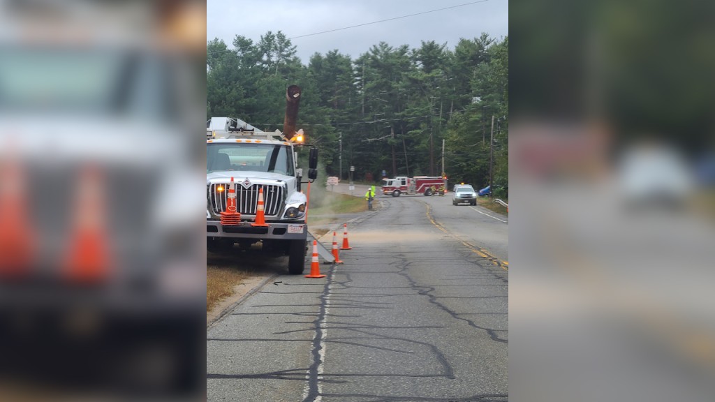 Route 140 In Norton, Near Taunton Line, Partially Reopens To Traffic After Gas Leak