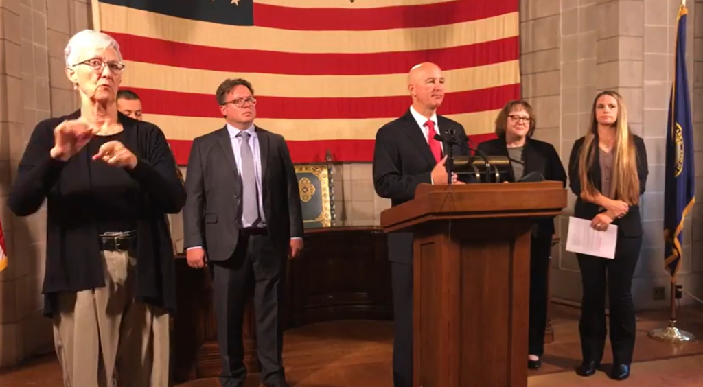 Gov Ricketts Highlights Efficiency With The Center Of Operational Excellence Courtesy Gov Pete Ricketts
