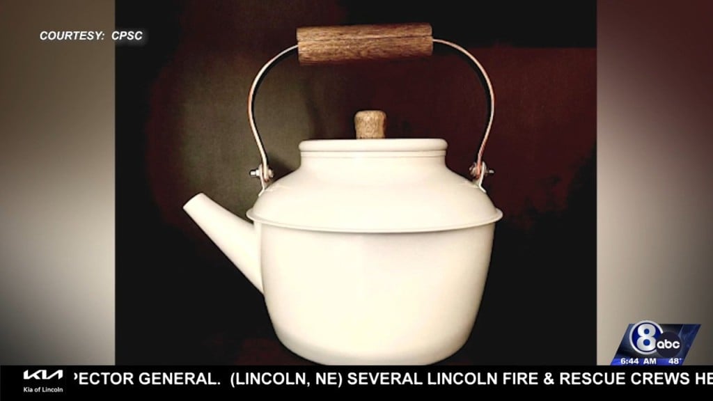 Recall Alert: Tea Kettles, Bicycle Straps And Gas Stoves