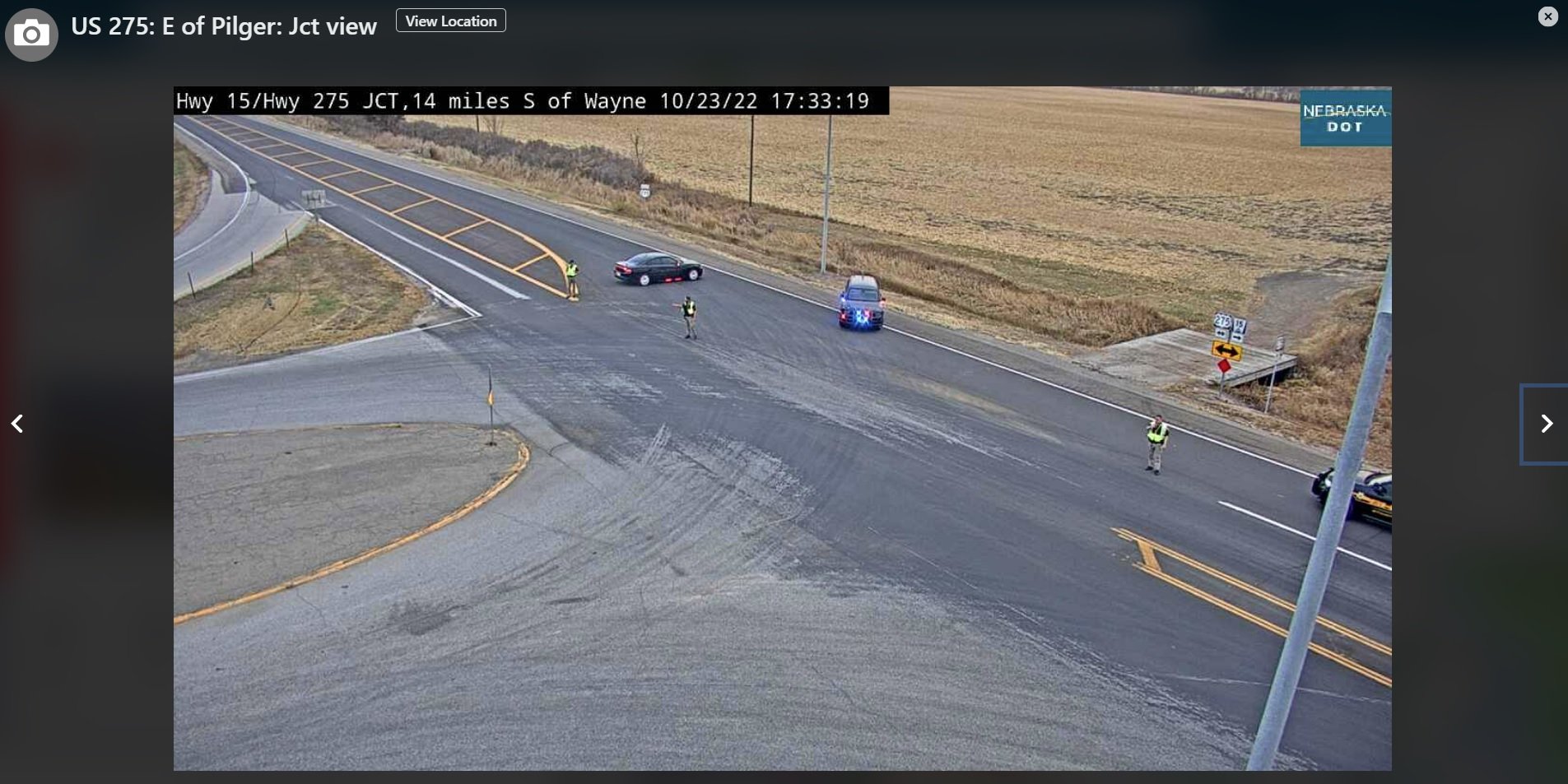 Several roads closed because of Nebraska wildfires