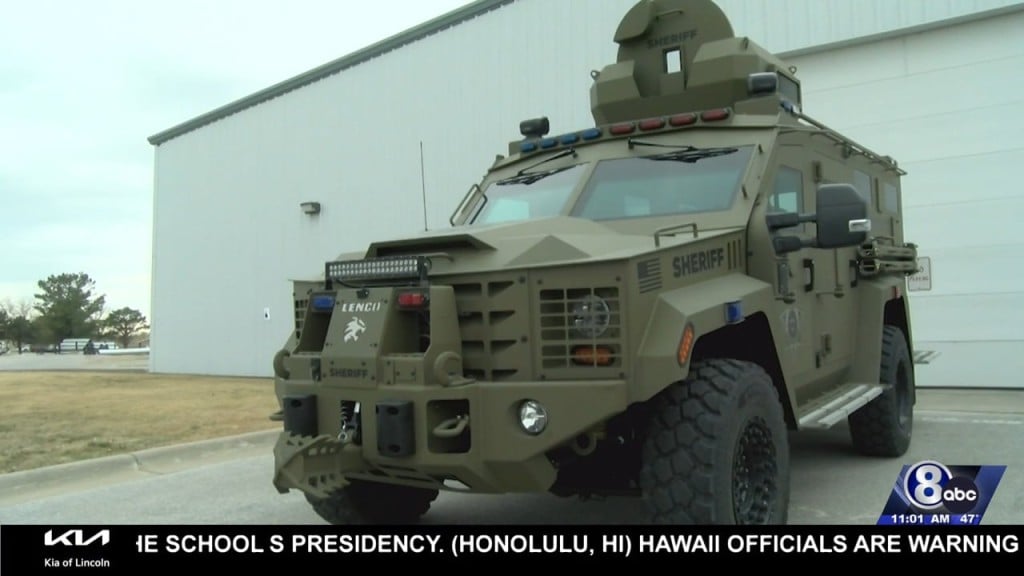 Lancaster County Sheriff's Office Unveils New Armored Vehicle