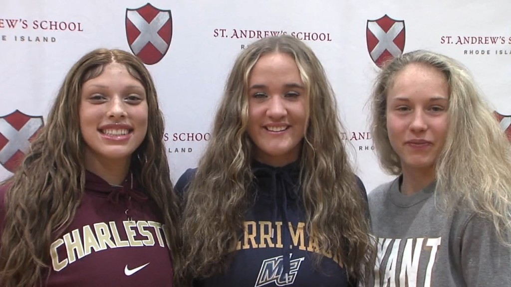 Three St. Andrews’ Women’s Basketball Players Sign Division I