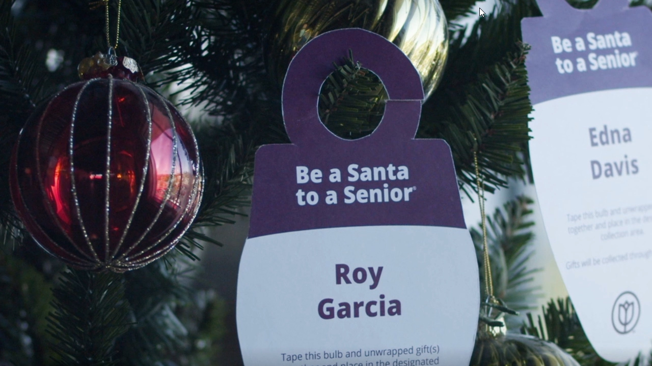 Be a Santa to a Senior program giving gifts to Arizona elders