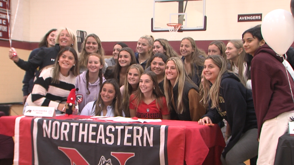 East Greenwich Holds Nli Signing For Ten Student Athletes Wednesday