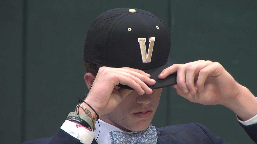 Baseball Standout Clemmey’s Vanderbilt Commitment Highlights Hendricken Nli Signing Ceremony