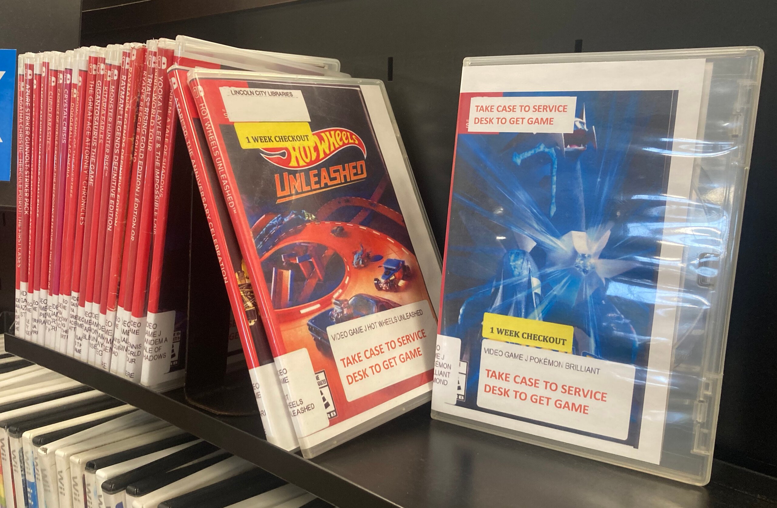 Lincoln City Libraries promotes its growing video game catalog