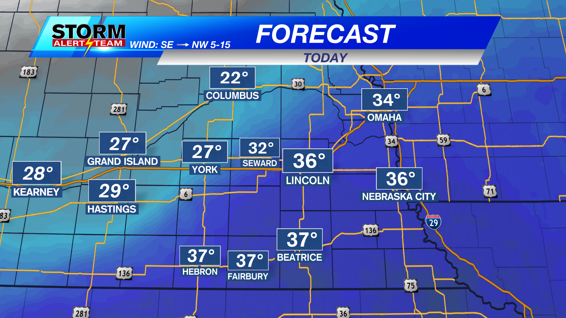 Snow possible on Monday; Arctic blast later this week