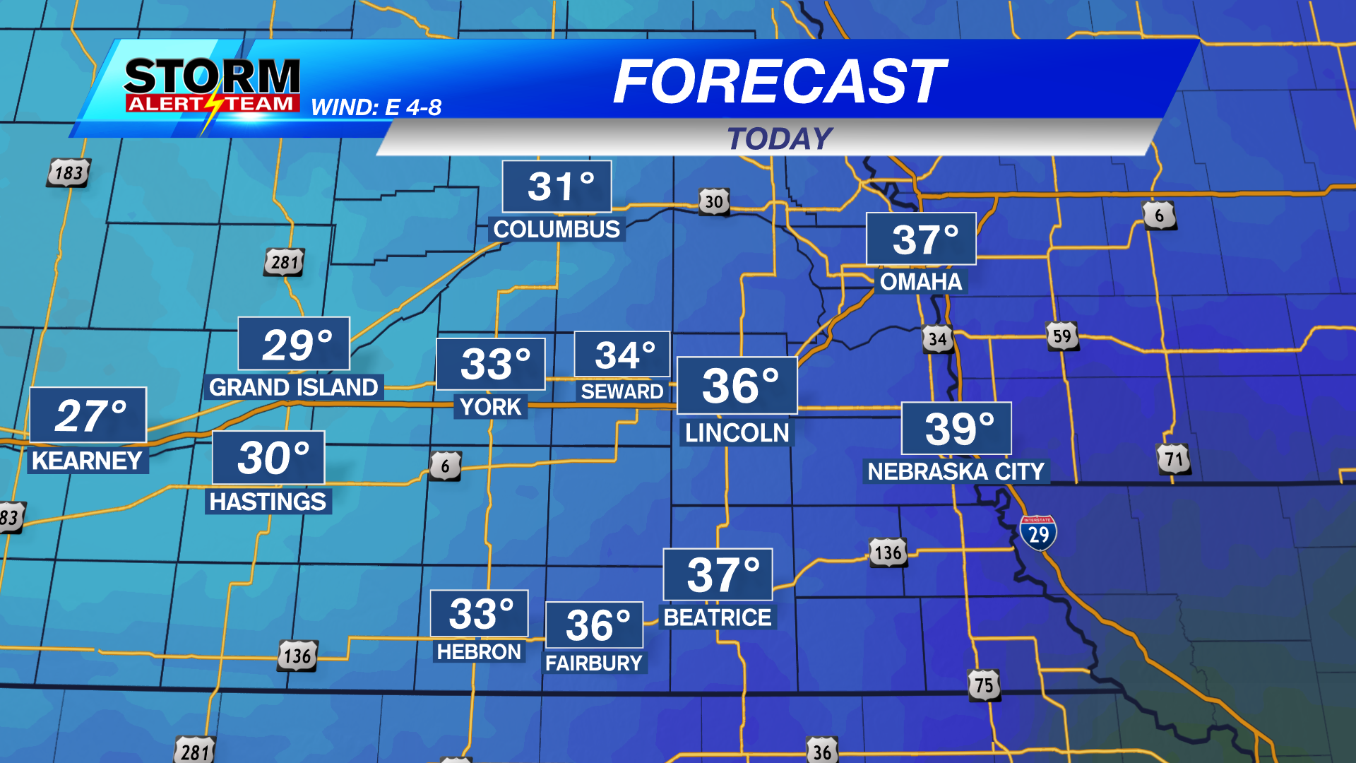 Rain/Freezing Rain Possible On Thursday