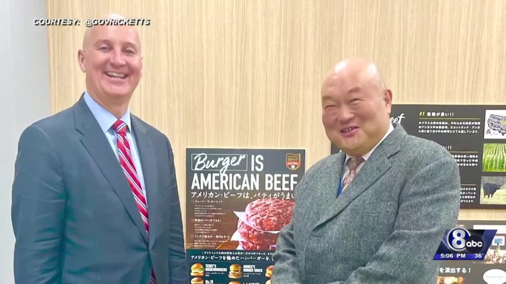 Gov Ricketts Back From Japan
