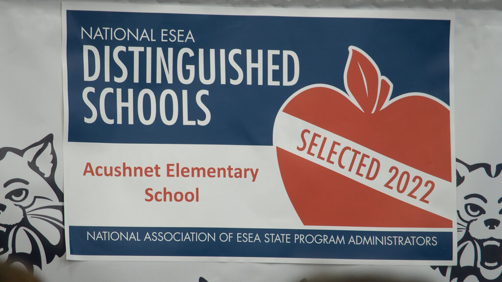 Acushnet Elementary Named Esea Distinguished School