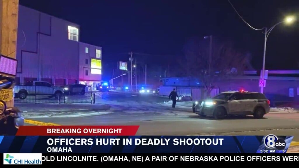 2 Nebraska Officers Wounded, Suspect Killed In Shootout