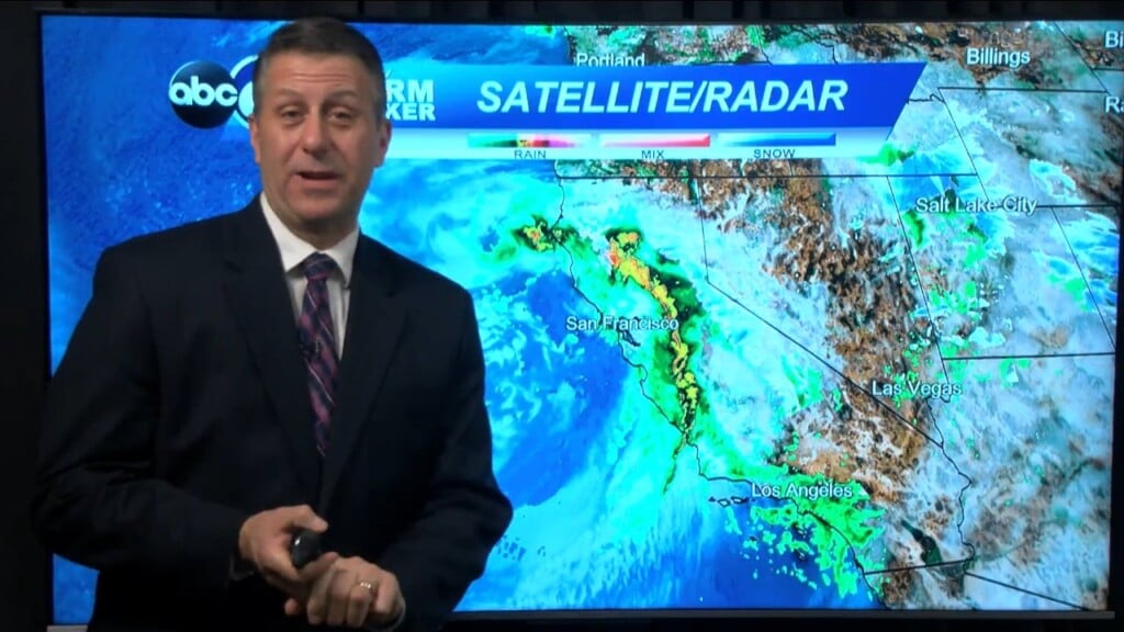 Dry Through Tomorrow, Then A Soaker Approaches