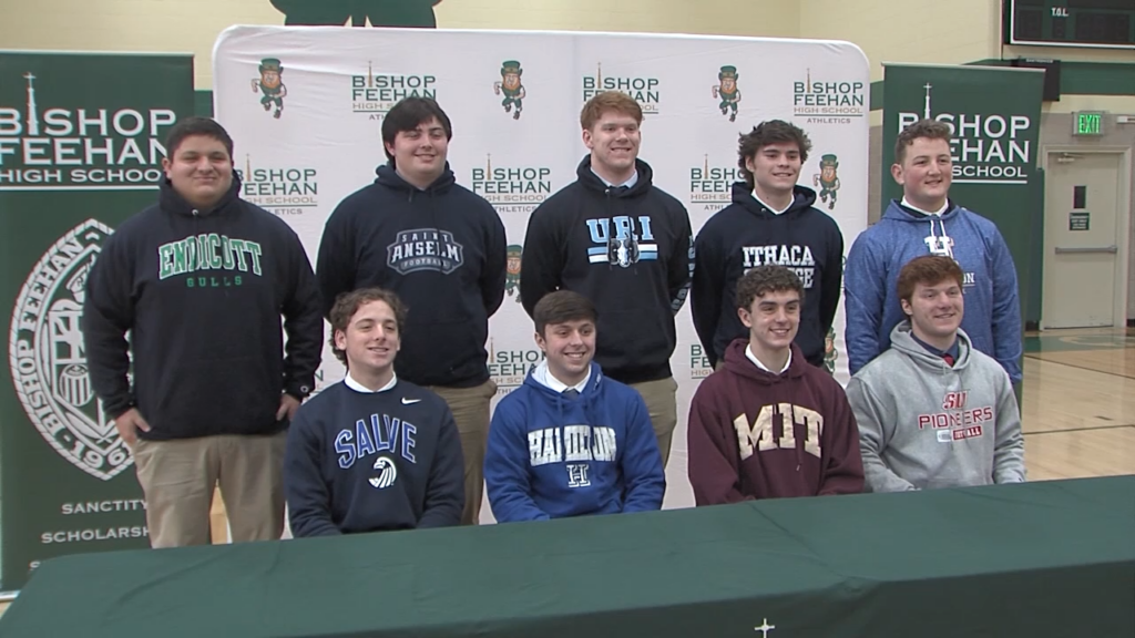 Nine Bishop Feehan Football Players Sign Nli To Continue Careers At Next Level