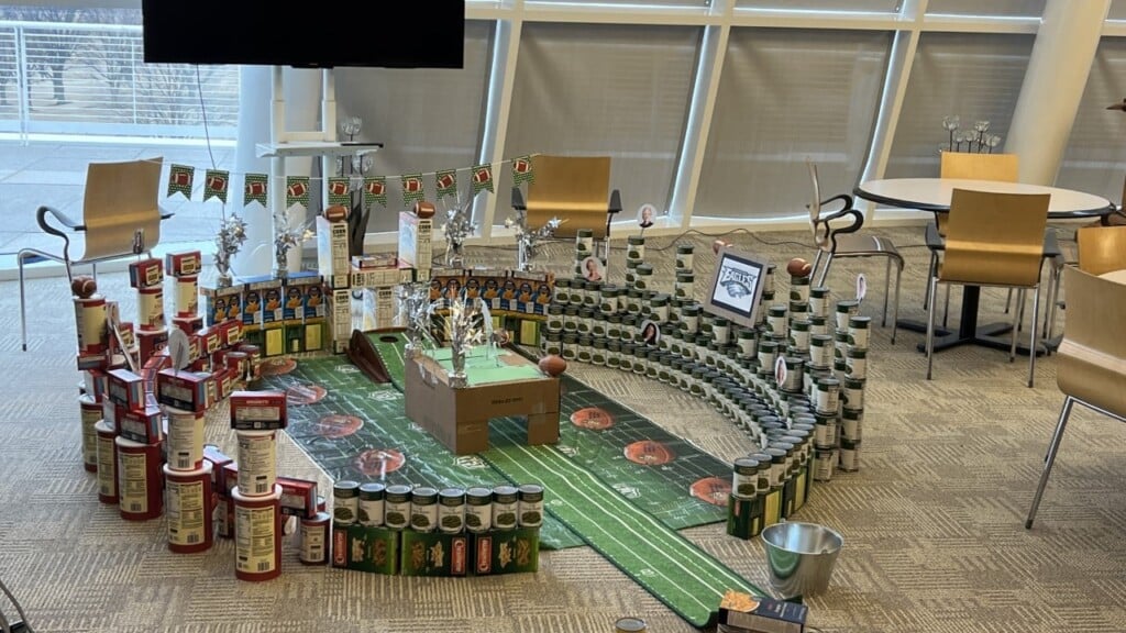 Talent+ Creates Putt Putt Courses Out Of Food Being Donated To Food Bank Of Lincoln