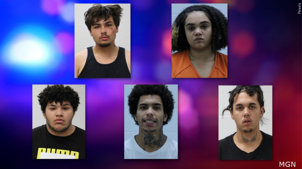 Five Suspects In Fremont Teen Killing Courtesy Council Bluffs Police Department
