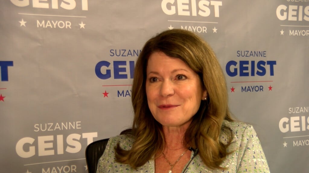 Suzanne Geist sits down with Channel 8 to discuss mayoral campaign