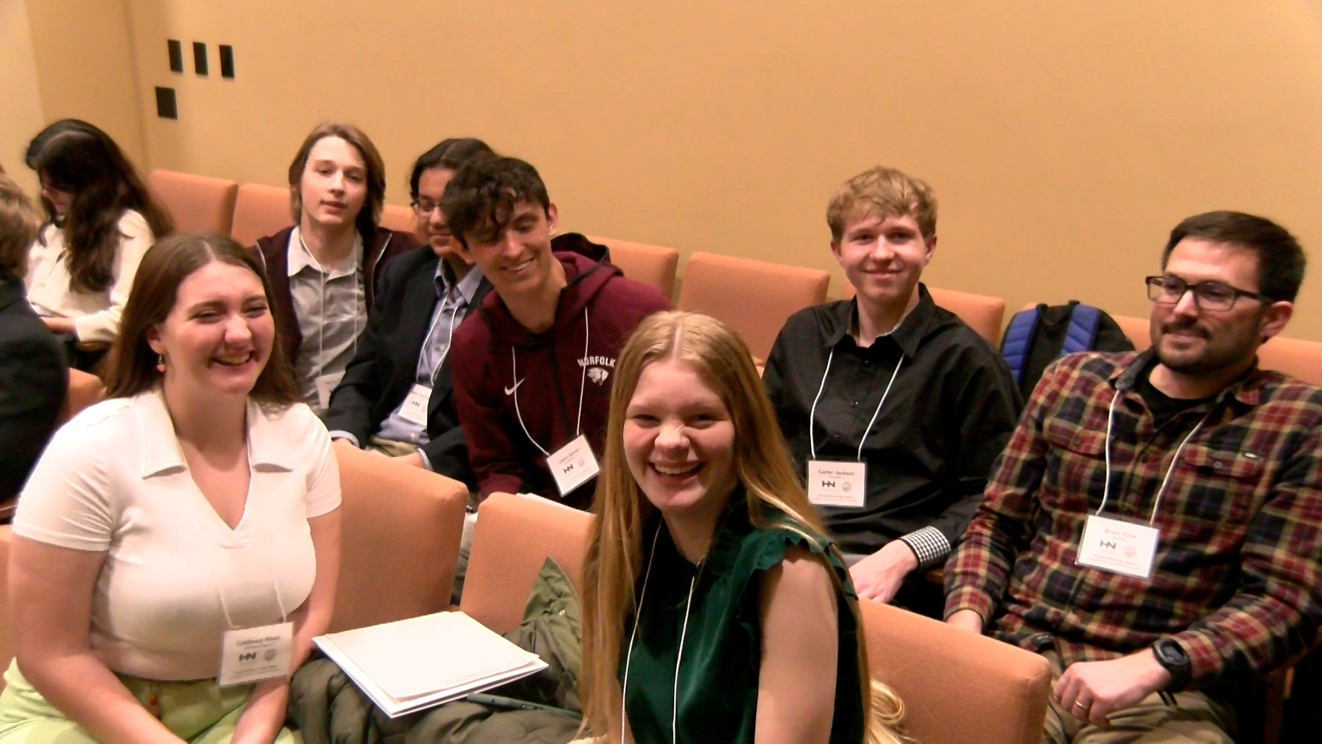 Nebraska students give their solutions to global problems at Capitol