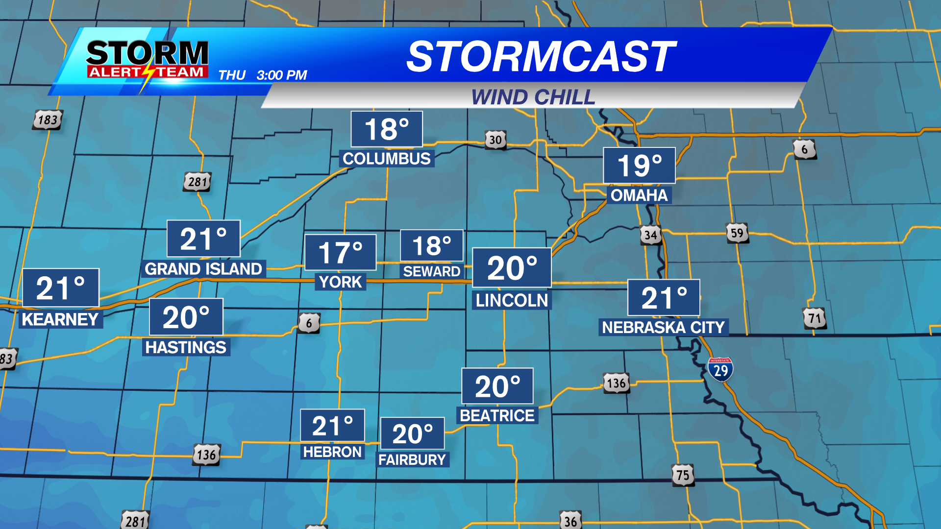 Cold, wind, rain, and snow all arriving Thursday