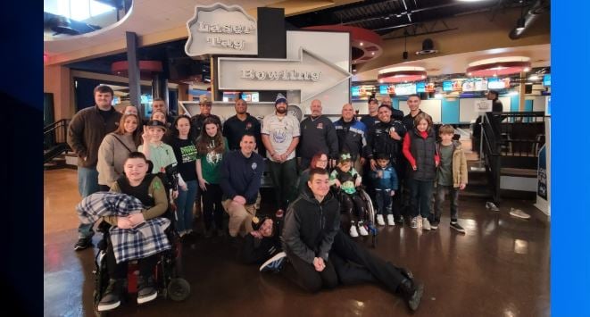 Pawtucket Police Bowl For National Cerebral Palsy Awareness Day