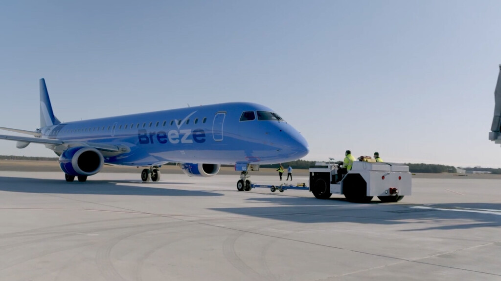 Breeze Airways To Mark 1st Day Of Its Base In Rhode Island