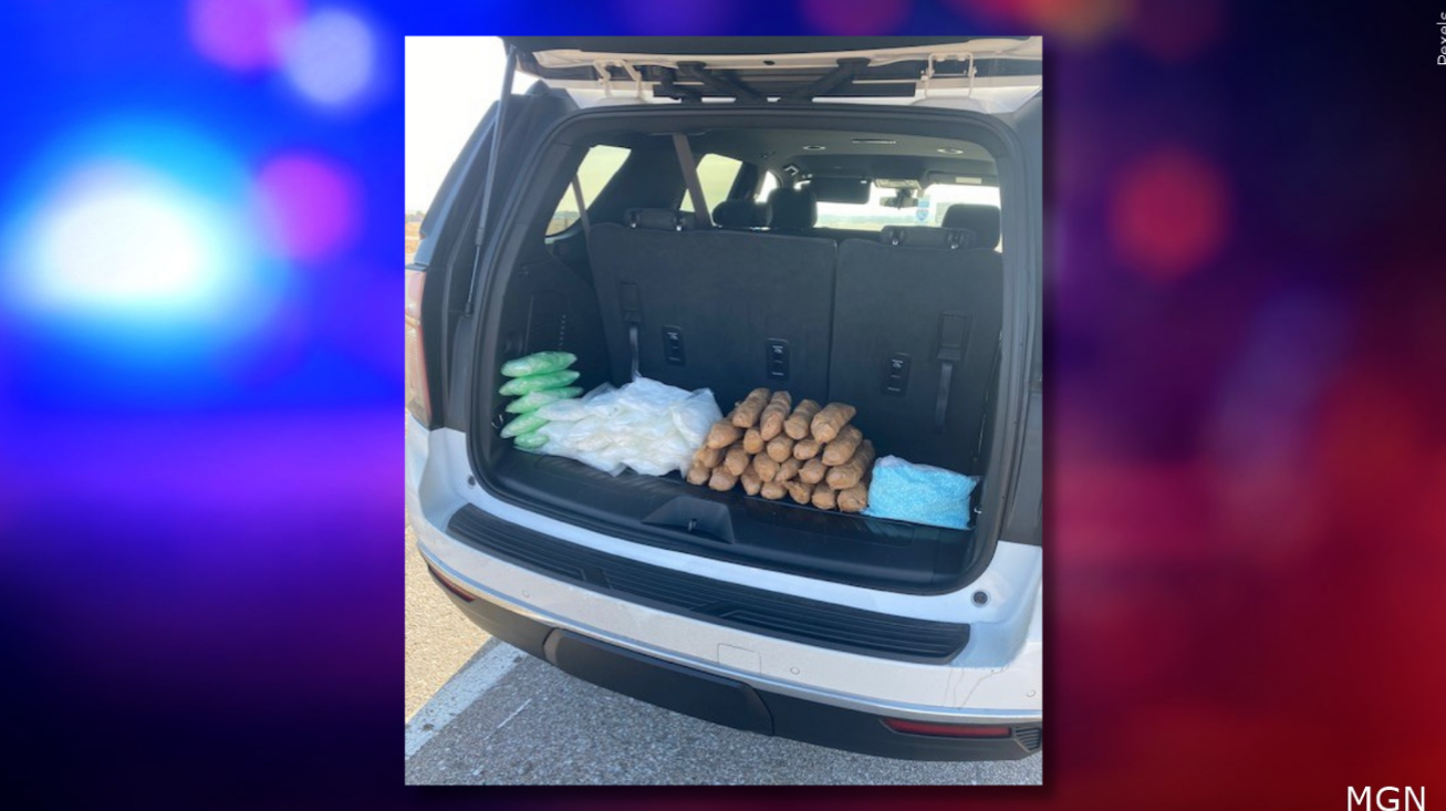 Deputies find 44 pounds of meth, 9,000 fentanyl pills in I-80 traffic stop