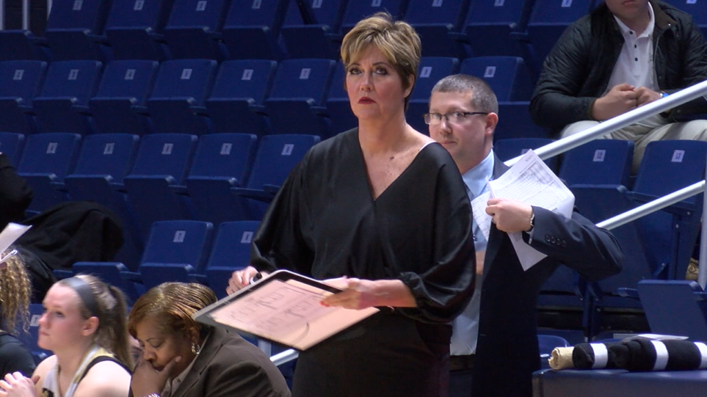 Mary Burke Steps Down As Bryant Women’s Basketball Coach After 32 Seasons