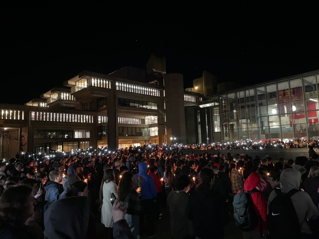Hundreds Gather At Umass Dartmouth To Remember 2 Deceased Students