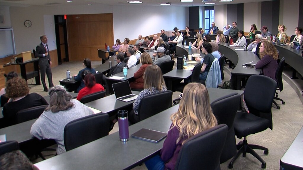 Northeastern University Law Professor Gives Lecture At Nebraska College Of Law