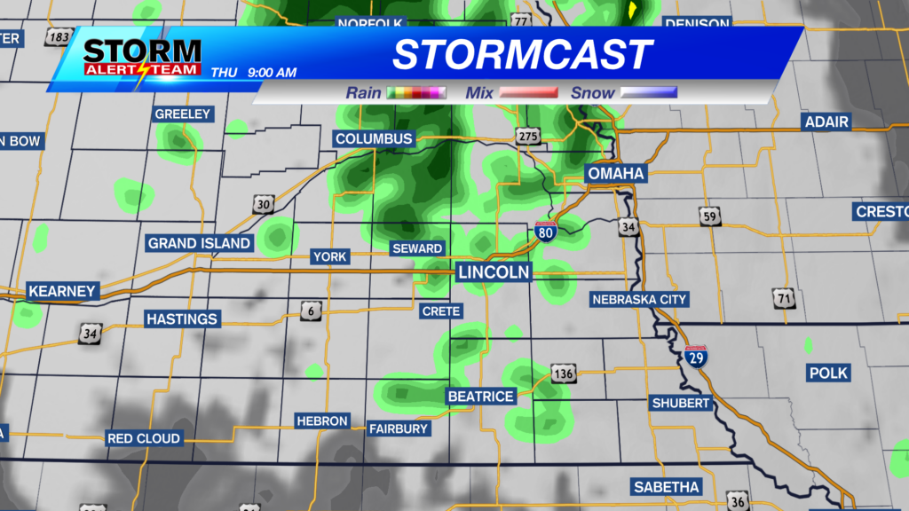 Cooler And Breezy With A Spotty Shower Chance