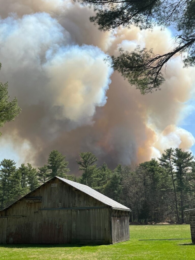 Exeter Brush Fire 80% Contained, Evacuation Order Lifted